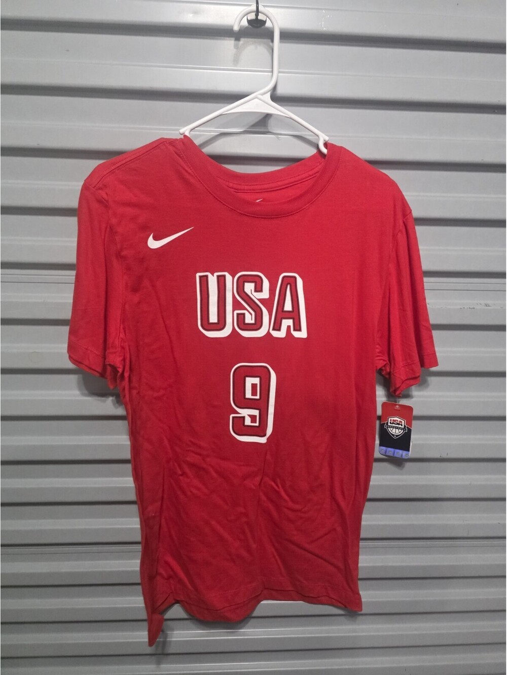 Nike USA Basketball A'ja Wilson #9 Men's  Small T-shirt New with tags